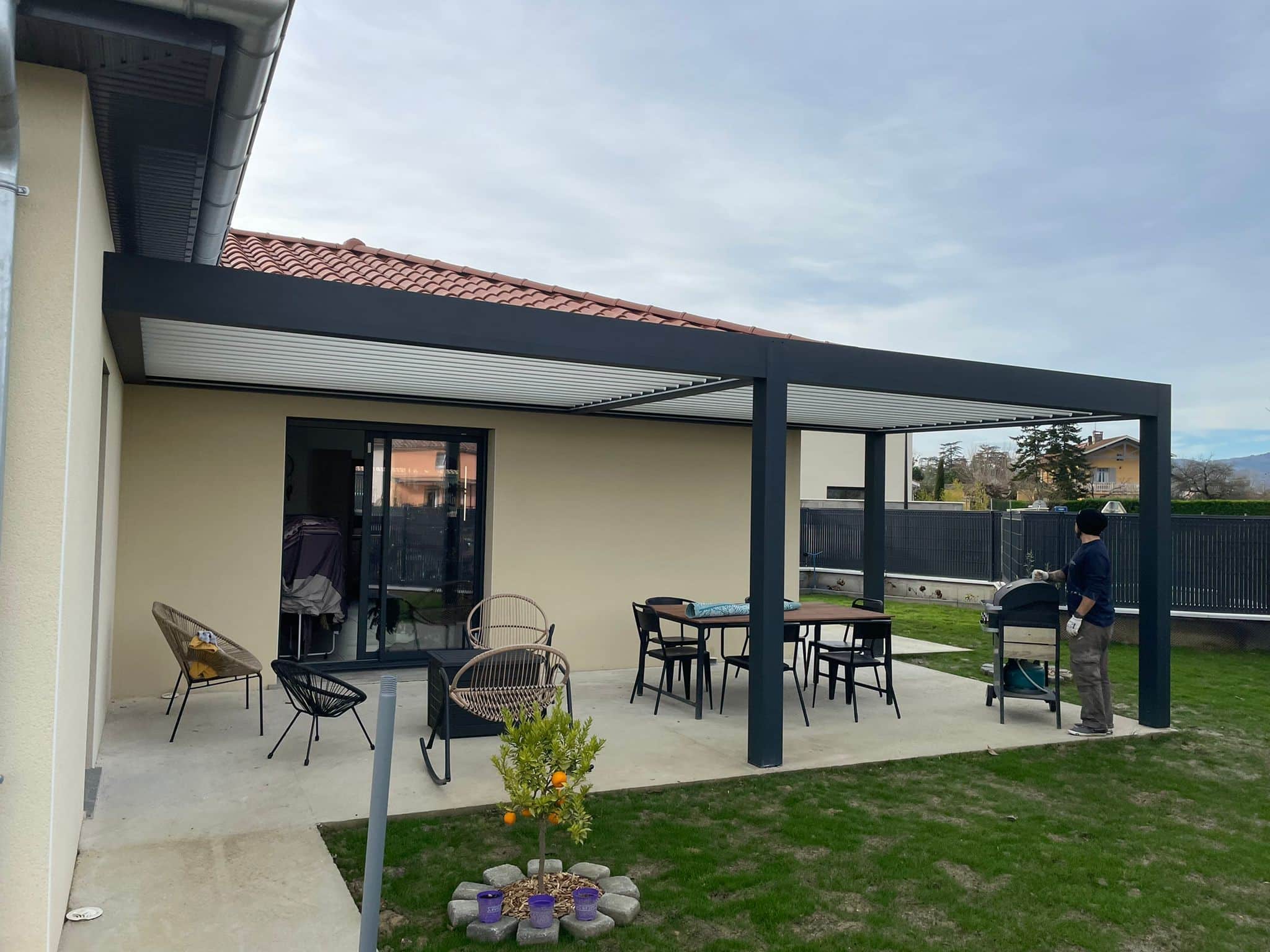 Pergola bioclimatique limoges